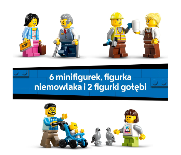 LEGO City 60469 Centralny dworzec kolejowy - 1331644 - zdjęcie 8